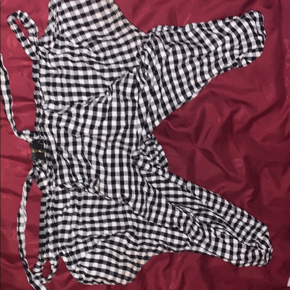 Crop top tie top